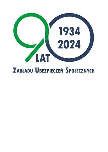 logo 90 lat ZUS