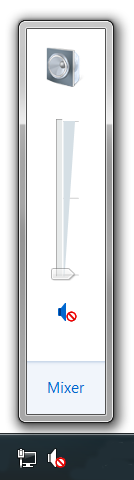 rysunek nr 4 zrzut z ekranu - suwak głośności Ustawienia głośności na Windows